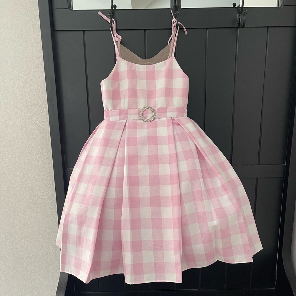 Doloris Petunia Barbie Dress - size 4T silk lined inside